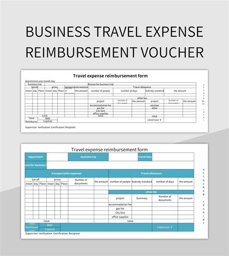 Free Travel Expense Voucher Templates For Google Sheets And Microsoft