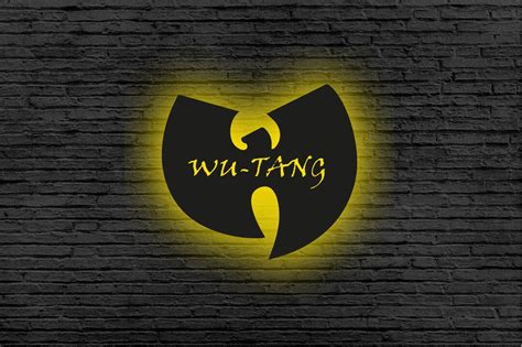 WU-TANG Logo Led Sign Lighted Wu-tang Decor Led Light Frame Home Custom ...