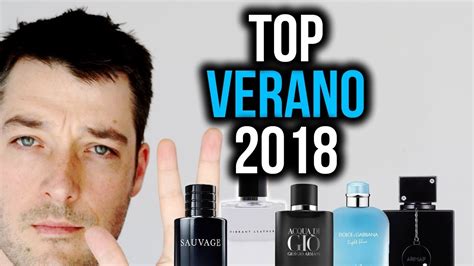 Top 5 Mejores Fragancias De Hombre Para Verano 2018 Youtube