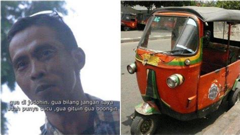 Pahit Manis Hendi Saputra Tahun Jadi Sopir Bajaj Gaya Selalu Necis