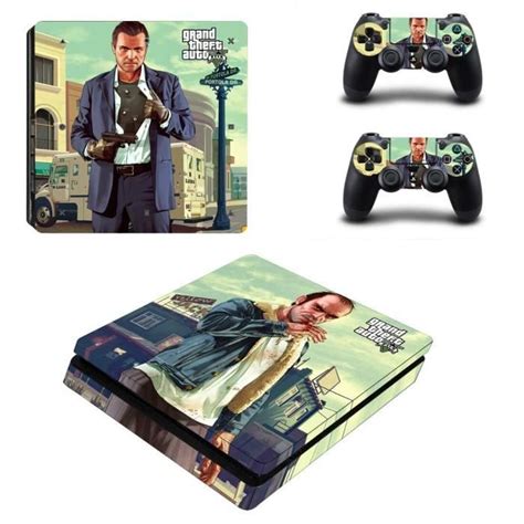 Arm E Verte Grand Theft Auto V Gta Ps Slim Skin Sticker Cover