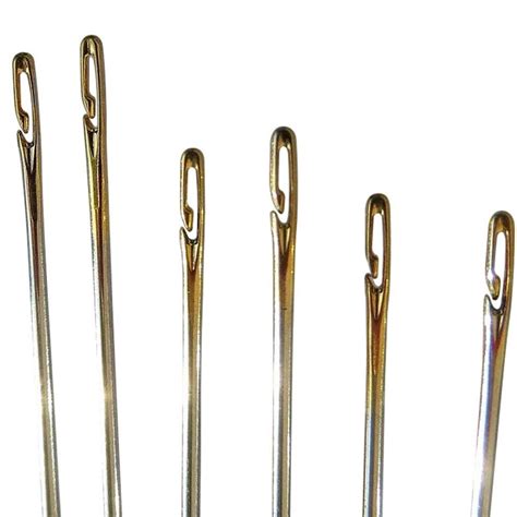 Pcs Sewing Needles Side Opening Self Threading Needle With A Etsy