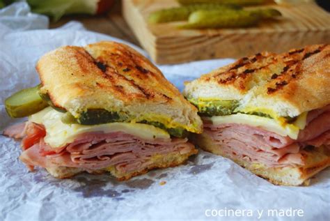 Sándwich Cubano Receta Fácil Cocinera Y Madre