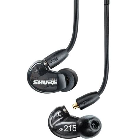 Shure AONIC 215 In-Ear Sound Isolating Earphones Wired Detachable Cable ...