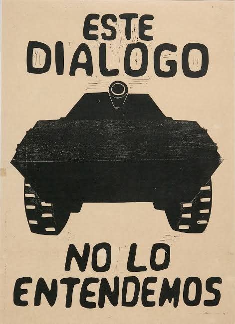 Cartel Político Mexicano 1968 Visto En Muacunammx