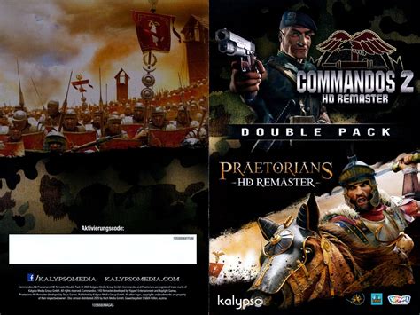 Commandos 2 Praetorians HD Remaster Double Pack 2020 Box Cover