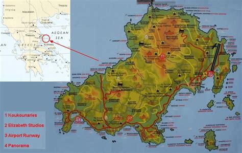 Skiathosmap 909×574 Skiathos Travel Maps Travel