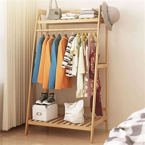 Garment Hanger Coat Rack Stand Clothes Hanger Storage And Organization