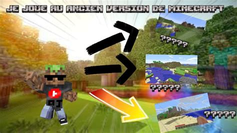 Je Joue Au Ancien Version De Minecraft Abonne Toi Et Mais Un Like Youtube