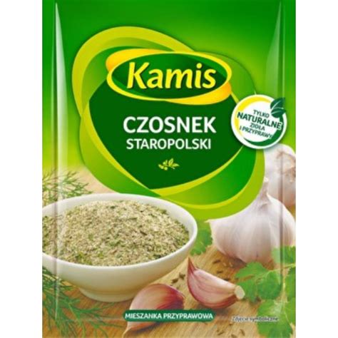 Kamis Old Polish Granulated Garlic 20g Pack Of 25 Premier Polmarex