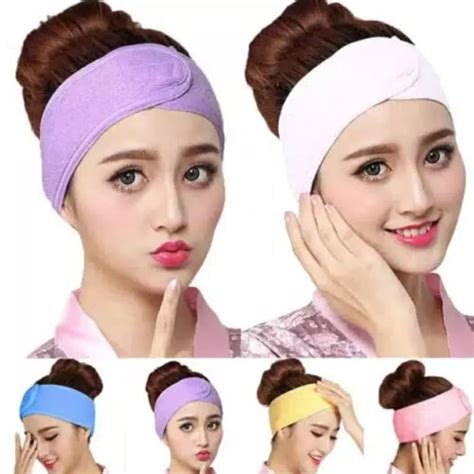 Jual Bandana Mandi Besar Bandana Facial Bando Masker Salon Facial