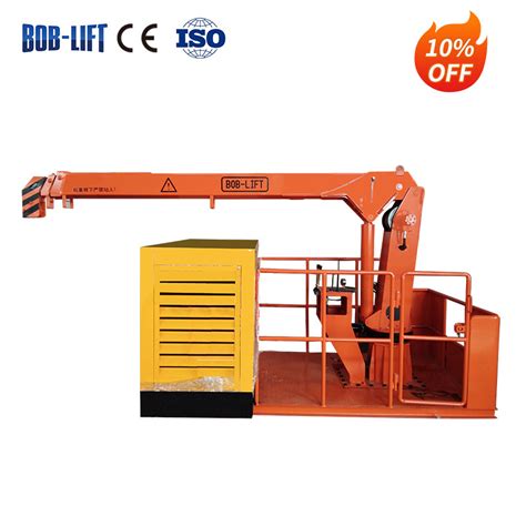 Bob Lift Ton Telescopic Boom Marine Crane With Customization Service