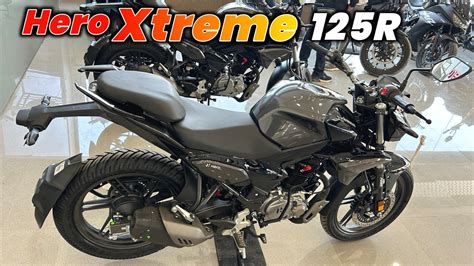 New Hero Xtreme 125r Abs Black Colour On Road Price Mileage New