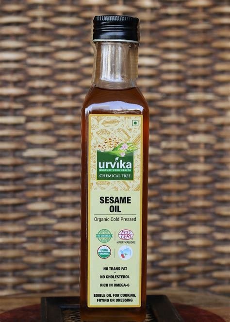 Get Organic Cold Pressed Sesame Oil 250ml At ₹ 265 Lbb Shop