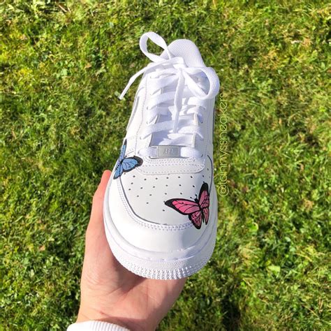 Custom Air Force Low Butterfly Schmetterling Etsy De