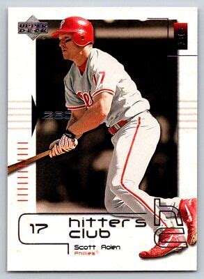 Upper Deck Hitter S Club Scott Rolen Ebay