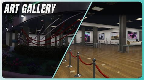 Art Gallery Mlo Fivem Gtav Map Interior Youtube