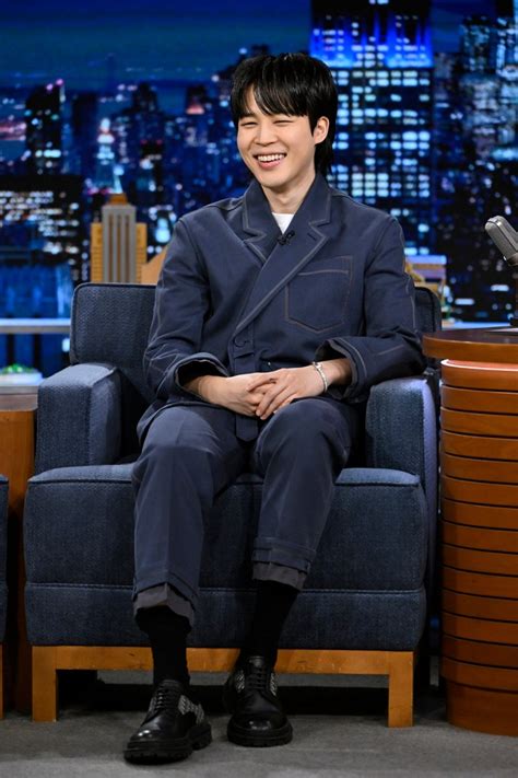 Bts Jimin Talks Debut Solo Album Face In Dior Shoes On ‘jimmy Fallon Footwear News