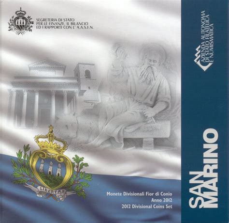 San Marino Set Divisionale Monete Fdc Santo Marino E Basilica