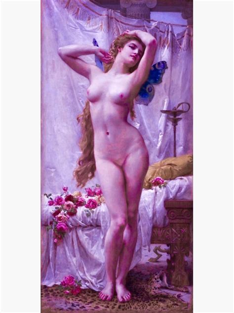 The Awakening Of Psyche By Guillaume Seignac Sticker By