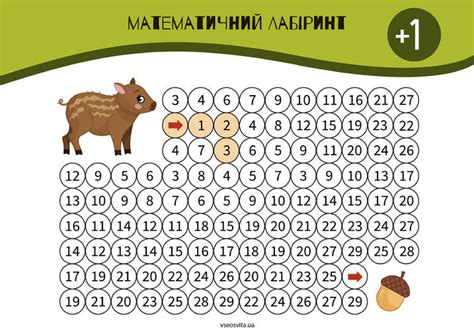 Математичний лабіринт +1