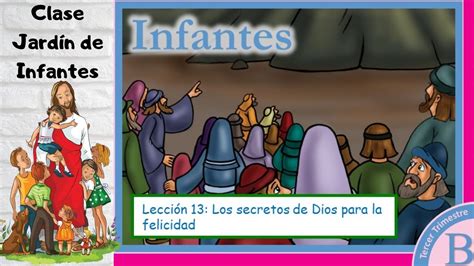 Lecci N Clase Jard N De Infantes Los Secretos De Dios Para La