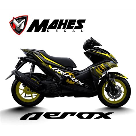 Decal Aerox Fullbody Dekal Stiker Sticker Aerox Desain Batman