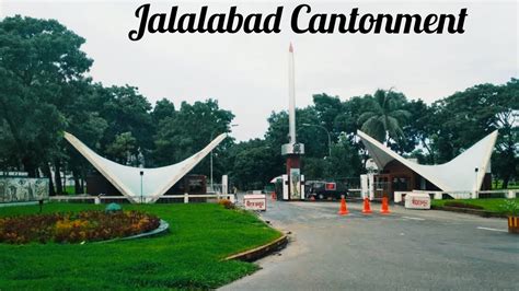 Jalalabad Cantonment Area | JCPSC | JCES | MP gate - YouTube