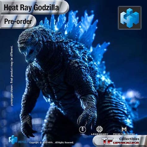 Hiya Toys Godzilla Vs Kong Heat Ray Godzilla Translucent Version