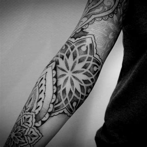 Dotwork Tattoo Geometric Tattoos With Advanced Spiritual Symbols