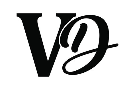 Vd Monogram Logo Design Graphic By Piku Design Store · Creative Fabrica