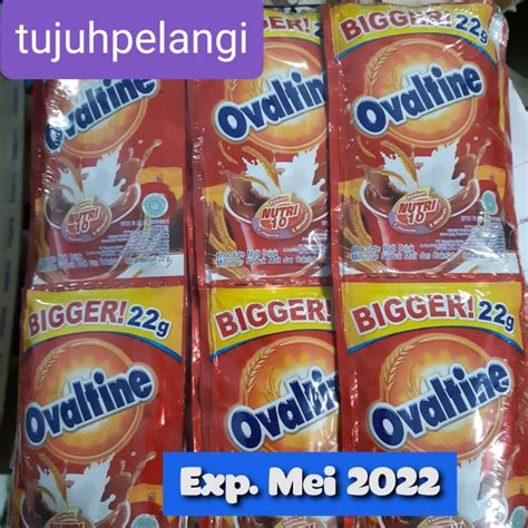 Jual Susu OVALTINE Chocolate Malt Drink BIG BIGGER Sachet 22 Gram