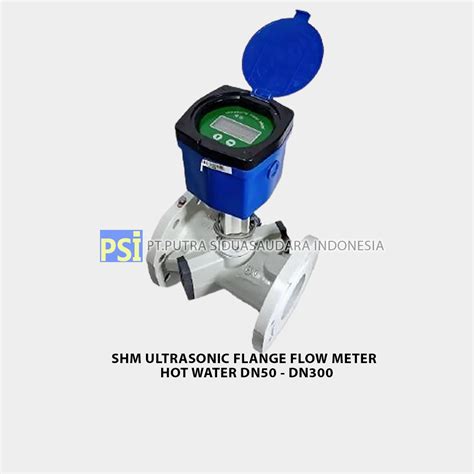 Shm Ultrasonic Flange Flow Meter Hot Water