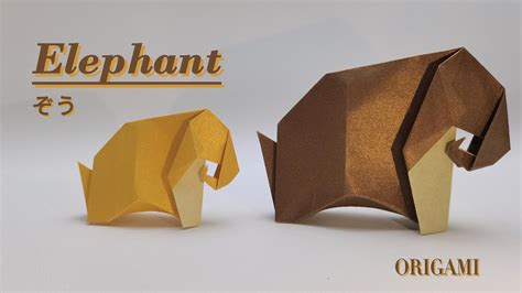 Origami Elephant How To Make Paper Elephant Diy Paper Cute Elephant