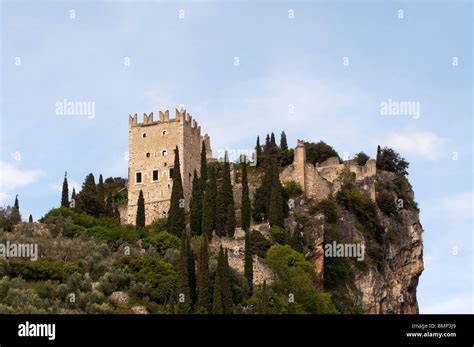 Arco, Italy (Castle Stock Photo - Alamy