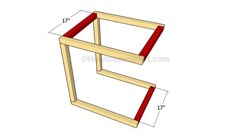 Diy End Table Plans Howtospecialist How To Build Step By Step Diy Plans