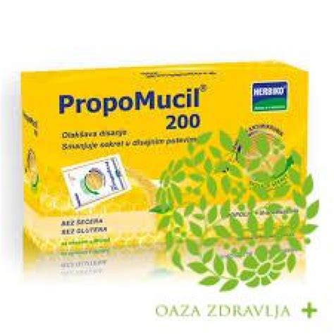 PROPOMUCIL 200 Granule Oaza Zdravlja Akcija Cena