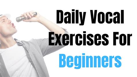 Vocal EXERCISES for Beginners: Daily Workout - YouTube