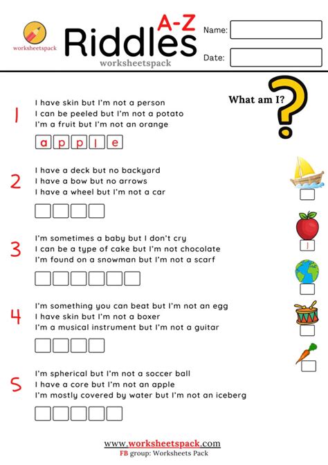 Ratios Riddle Worksheet Worksheets Library