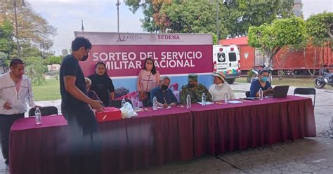 REALIZA CUAUTLA EL SORTEO DEL SERVICIO MILITAR NACIONAL CLASE 2004 Y