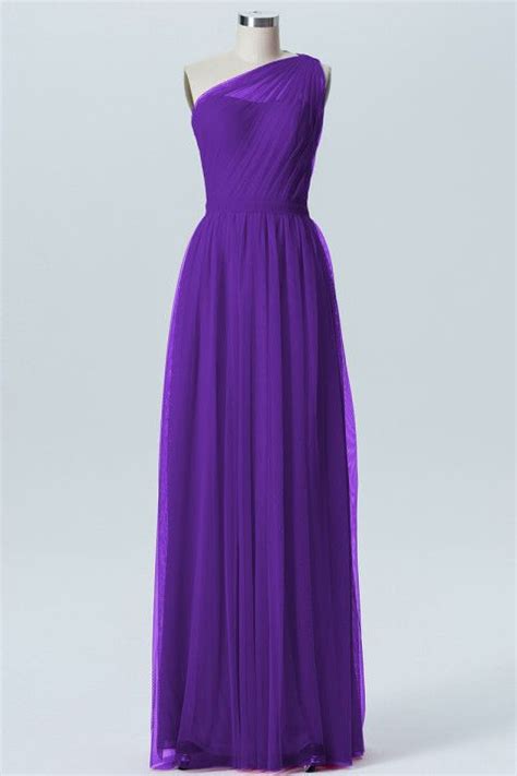 Model B08078 Royal Purple Designer Bridesmaid Dresses Long Bridesmaid