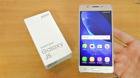 Samsung Galaxy J5 2016 Unboxing Setup And First Look 4k Youtube