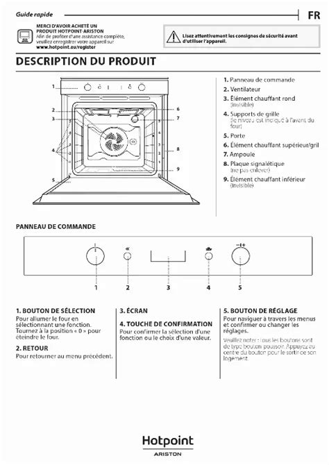 Pièces détachées four HOTPOINT ARISTON FI6 861 SP IX HA Trouver une