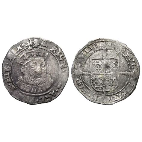 Henry Viii Groat Third Coinage 1544 47 Silver 228g 2612mm