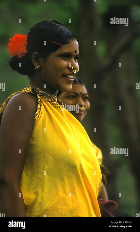 Tribal Woman Of Koraput District Orissa India Stock Photo Alamy