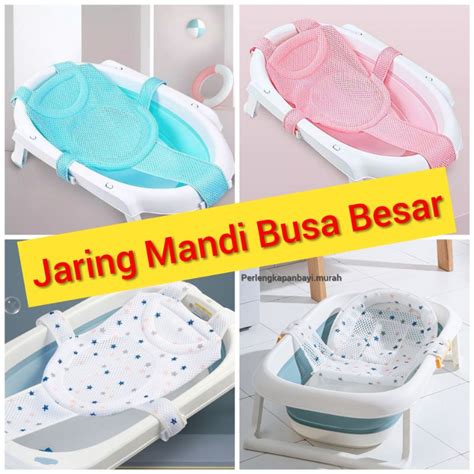 Jual Ori Jaring Mandi Pengaman Bayi Baru Lahir Bantal Bak Mandi Bayi