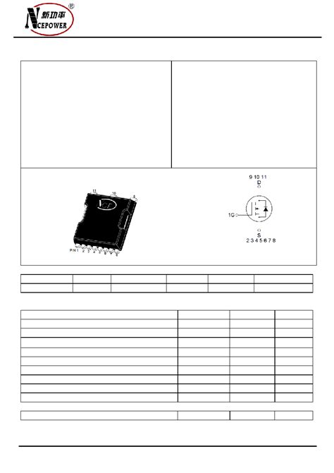 NCE40H32LL Marking NCE40H32LL Datasheet 1 7 Pages NCEPOWER NCE N