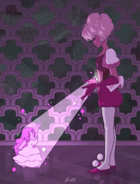 Pink Diamond Designing Her New Identity Rose Quartz Steven Universe Pink Diamond Steven