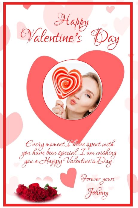 Happy Vals Day Template Postermywall