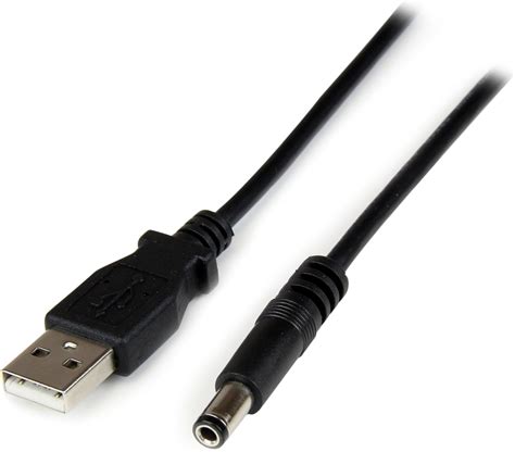 Usb2typen1m Usb To Type N Barrel 5v Dc Power Cable Usb A